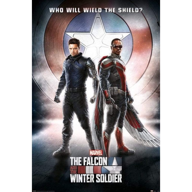 The Falcon and The Winter Soldier (Wield The Shield) Poster 61 x 91.5 cm