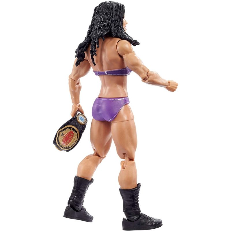 Chyna Wrestle Mania Action Figure with WWE Women’s Championship & Paul Ellering & Rocco Build-A-Figure Pieces, 6"