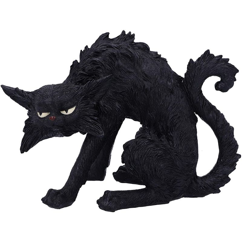 Small Black Cat Witches Familiar Figure Spite 23.5cm