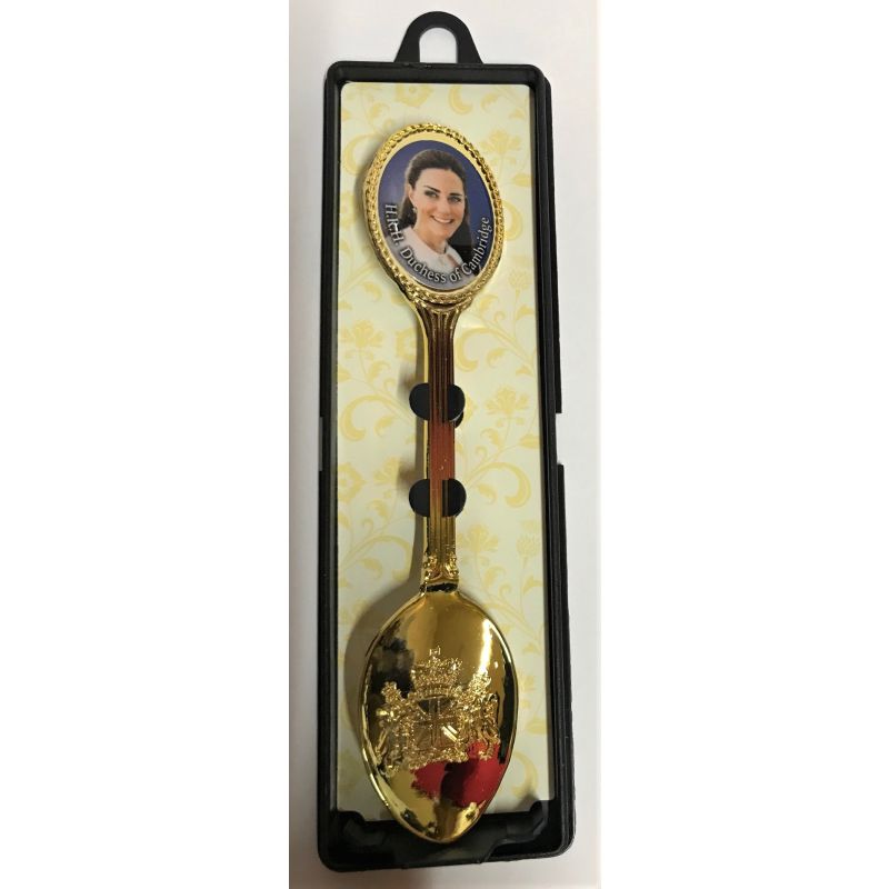 H.R.H. Duchess of Cambridge Gold Plated Spoon