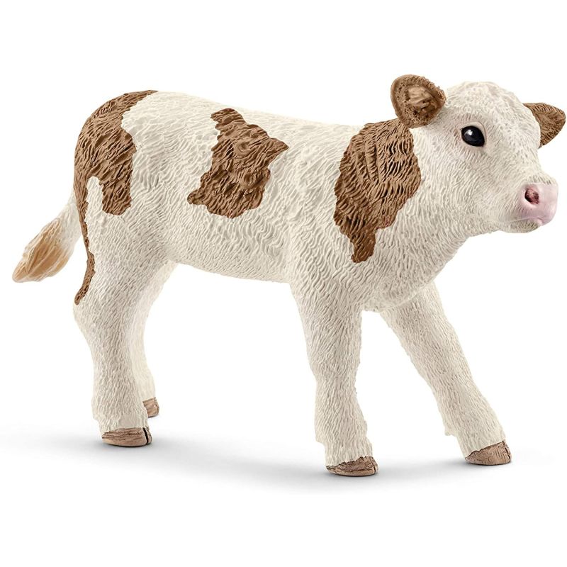 Schleich Simmental Calf Toy