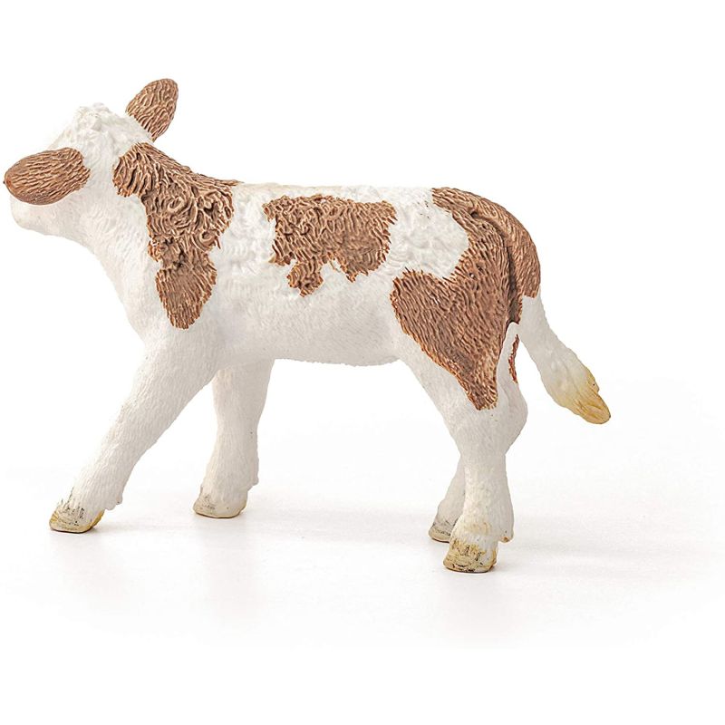 Schleich Simmental Calf Toy