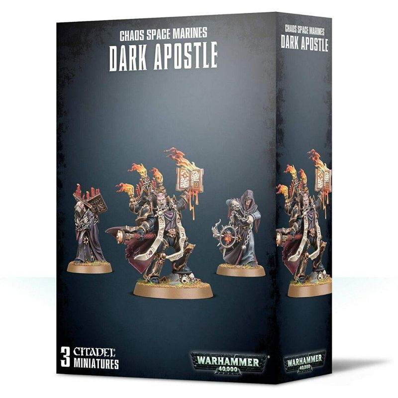 Warhammer 40k - Space Marine du Chaos Dark Apostle