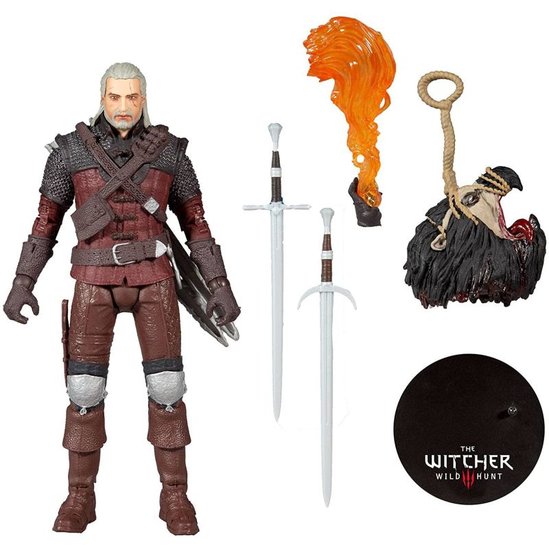 The Witcher Wild Hunt III GERALT OF RIVIA Action Figure