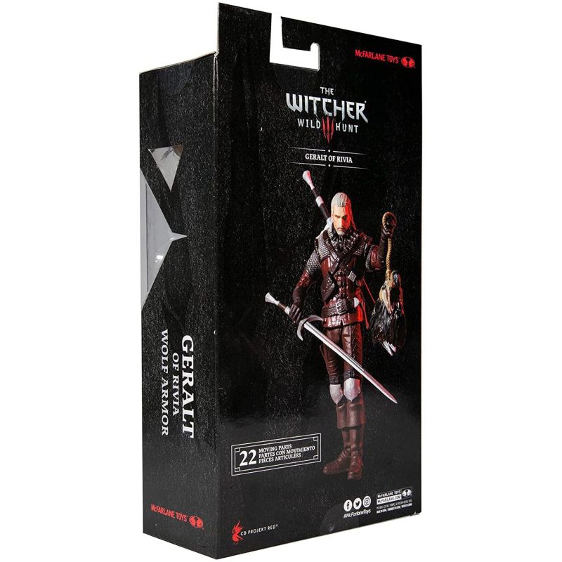The Witcher Wild Hunt III GERALT OF RIVIA Action Figure