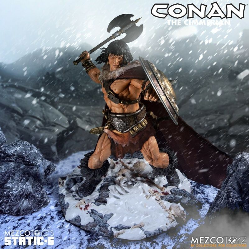 Conan the Cimmerian Premium 1:6 Statue Mezco's Status Six - Official
