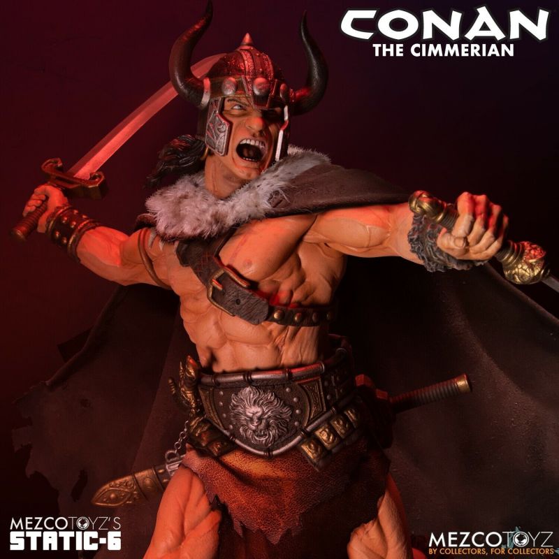 Conan the Cimmerian Premium 1:6 Statue Mezco's Status Six - Official