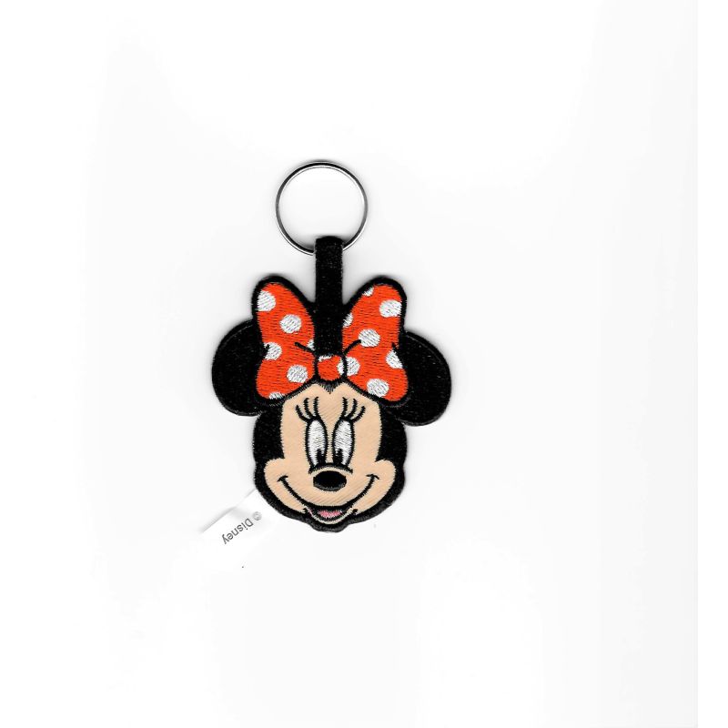 Pyramid International Minnie Mouse (Face) Woven Keychains, Multi, One Size