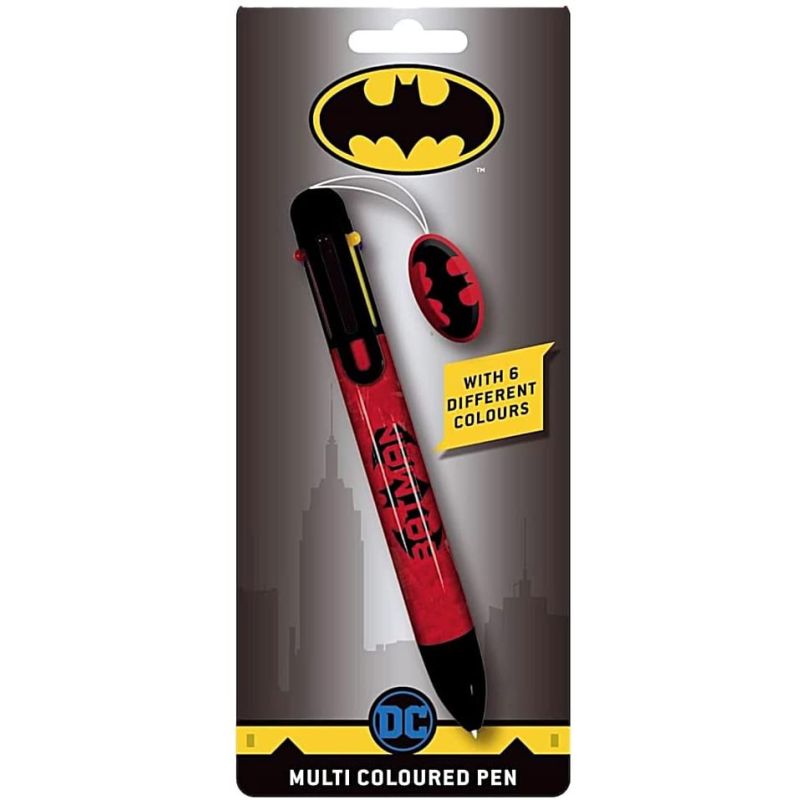 Batman Multi-Coloured Pen