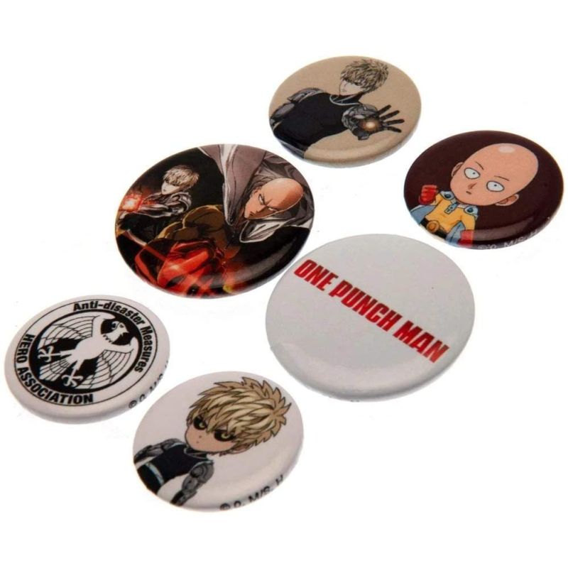 One Punch Man Badge Pack