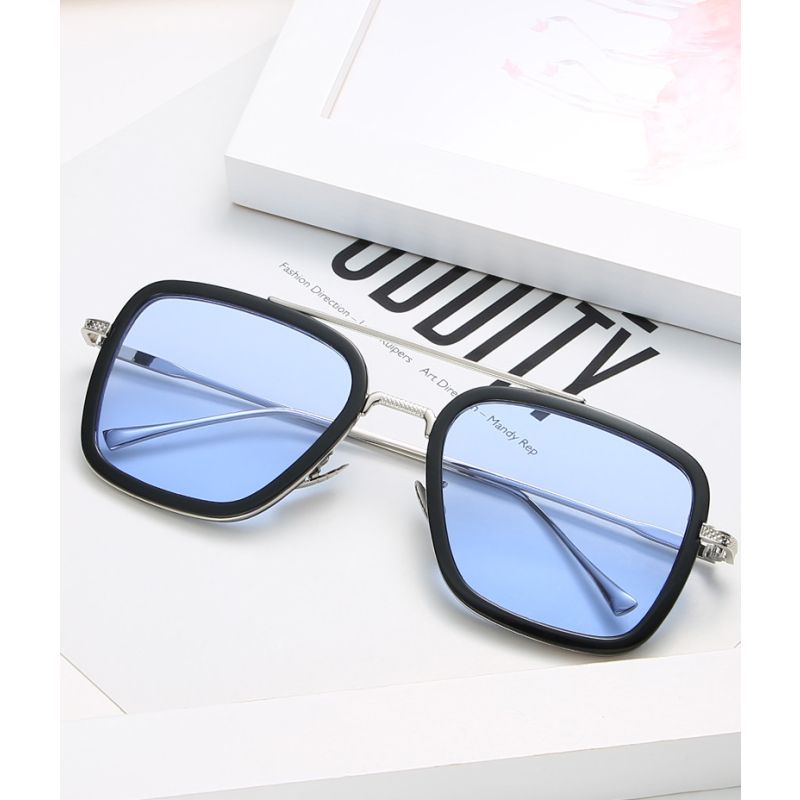 Tony Stark Glasses Men Women Sunglasses Iron man Eyewear Steampunk Sun Glasses Male Goggles