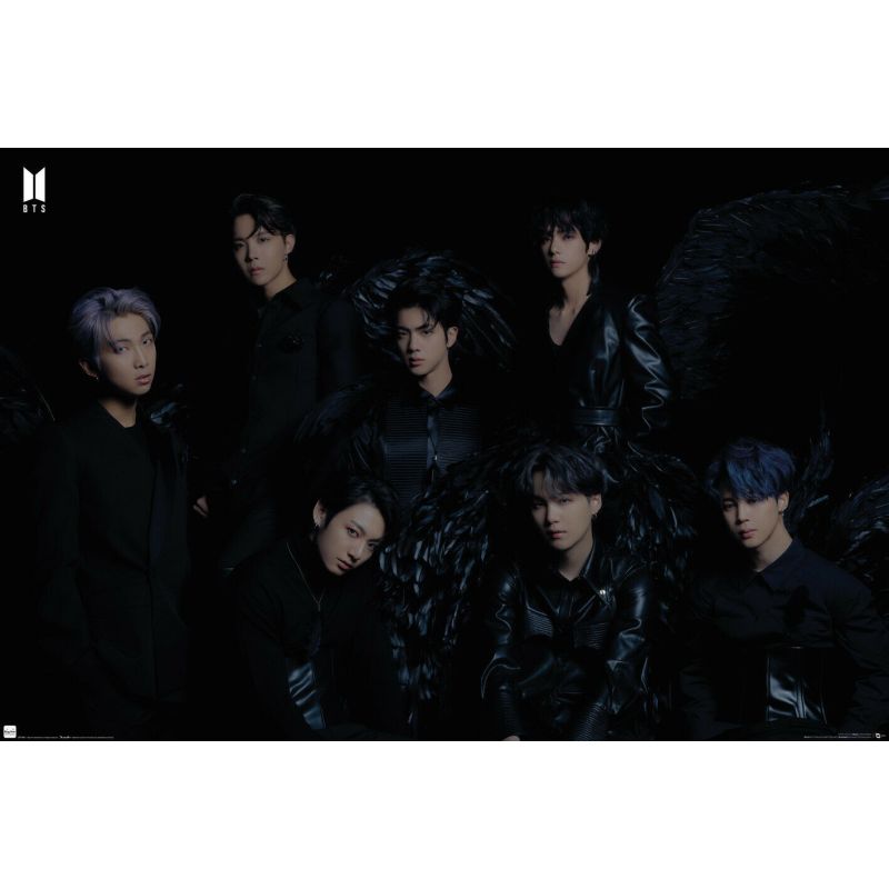 Poster BTS (K-Pop) - Black Wings