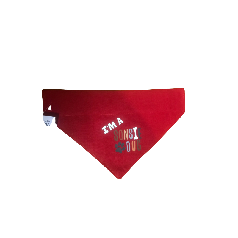 "I'm a Sonsie Dug" Bandana - Red