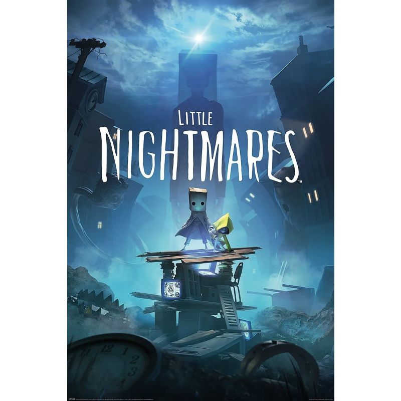 Little Nightmares Mono and Six Poster