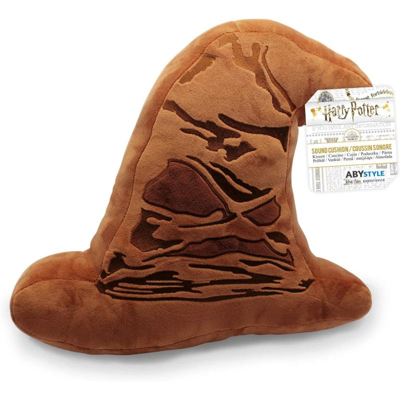 HARRY POTTER CUSHION TALKING SORTING HAT