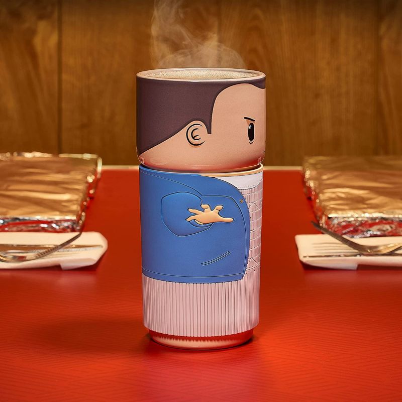 CosCups by Numskull Stranger Things Eleven Ceramic Mug with Rubber Sleeve 400ml - Official Stranger Things Merchandise