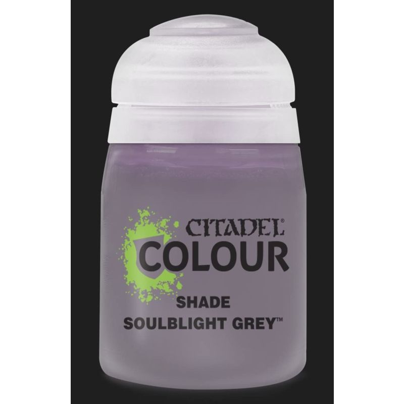 Games Workshop - Citadel Paint - Shade: Soulblight Grey (18ml)