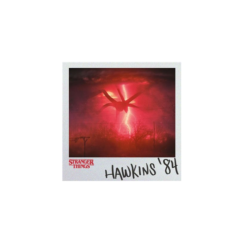 STRANGER THINGS (HAWKINS '84) CANVAS PRINT - 30X30cm