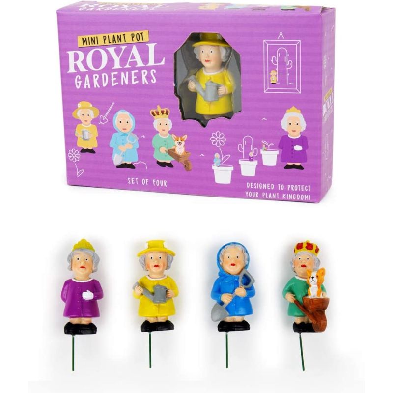 Gift Republic Royal Plant Pot Markers 4-Pack