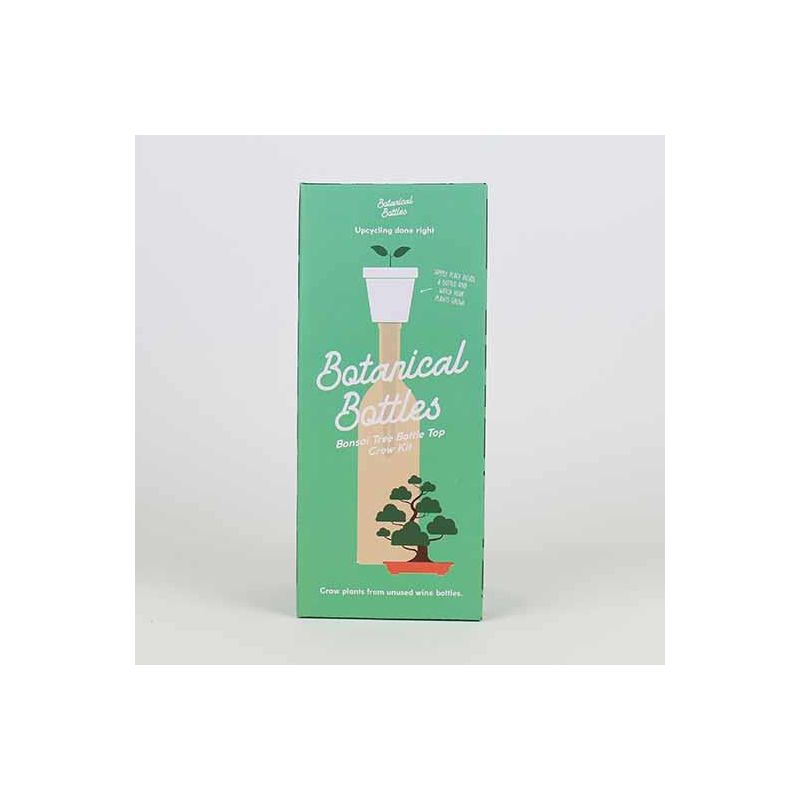 Gift Republic Novelty Grow Your Own Botanical Bottle Bonsai Kit