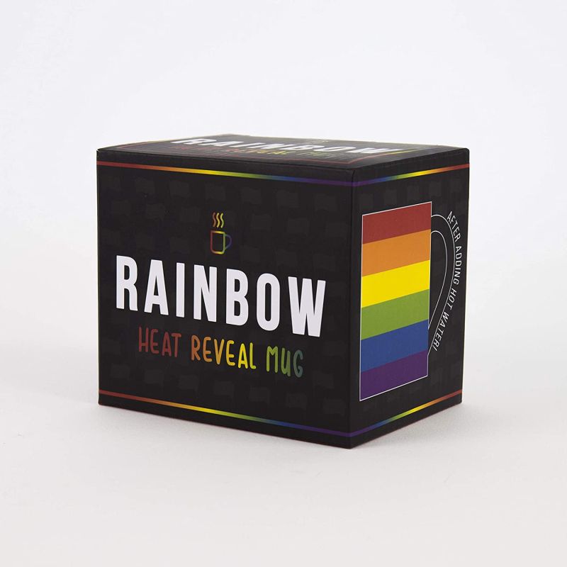 Gift Republic Rainbow Heat Reveal Novelty Mug