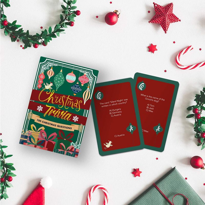 Gift Republic Christmas Trivia Cards