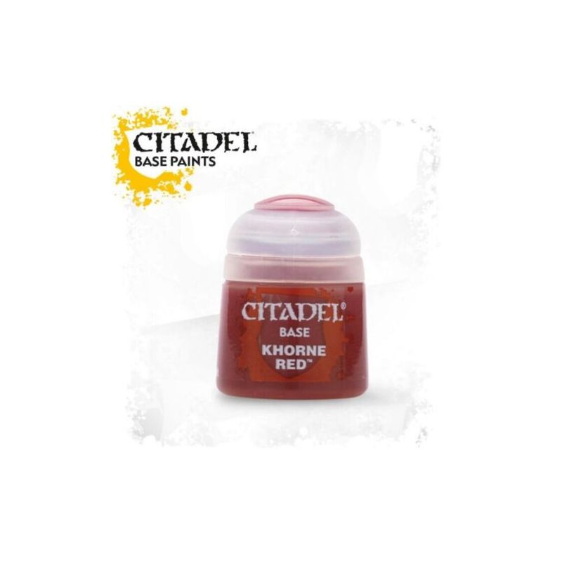 Citadel Base Paint - Warhammer - Khorne Red