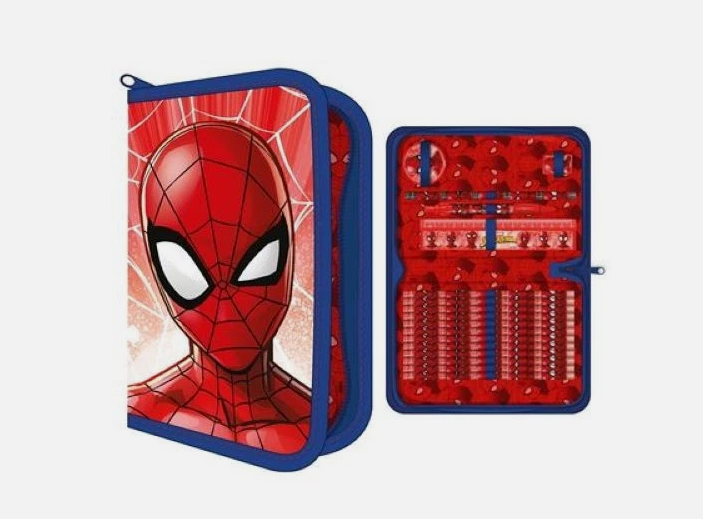 SPIDER-MAN (EXPRESSIONS) FILLED PENCIL CASE