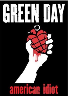GREEN DAY (AMERICAN IDIOT) A6 POSTCARD PRINT (1 CARD SUPPLIED)