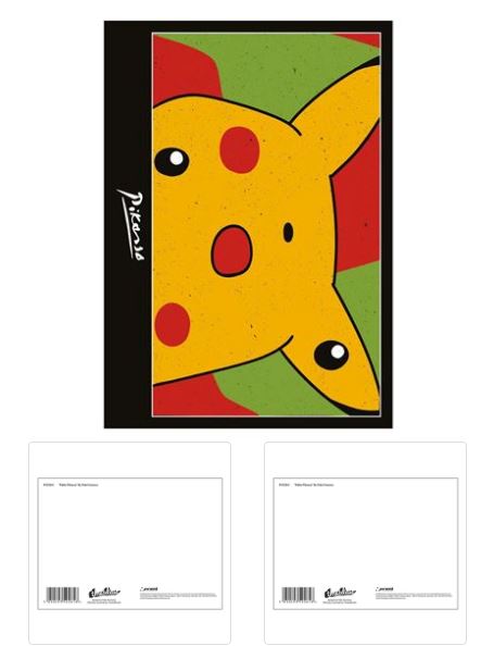 THREADLESS (PABLO PIKASSO) POSTCARD A6 (1 CARD SUPPLIED)