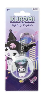 Kuromi Light Up Keychain
