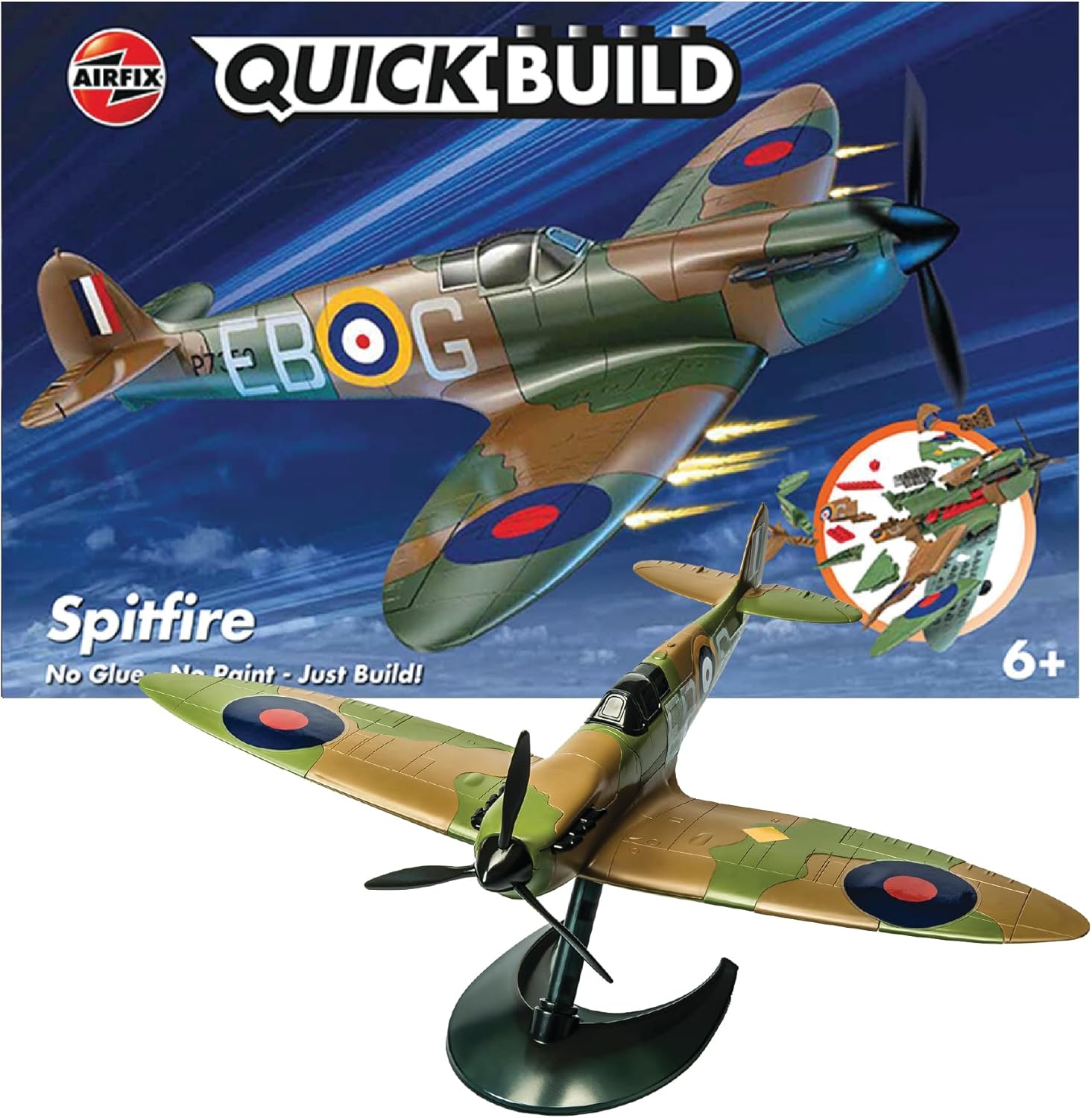 Airfix J6000 Quick Build Spitfire Model Kit