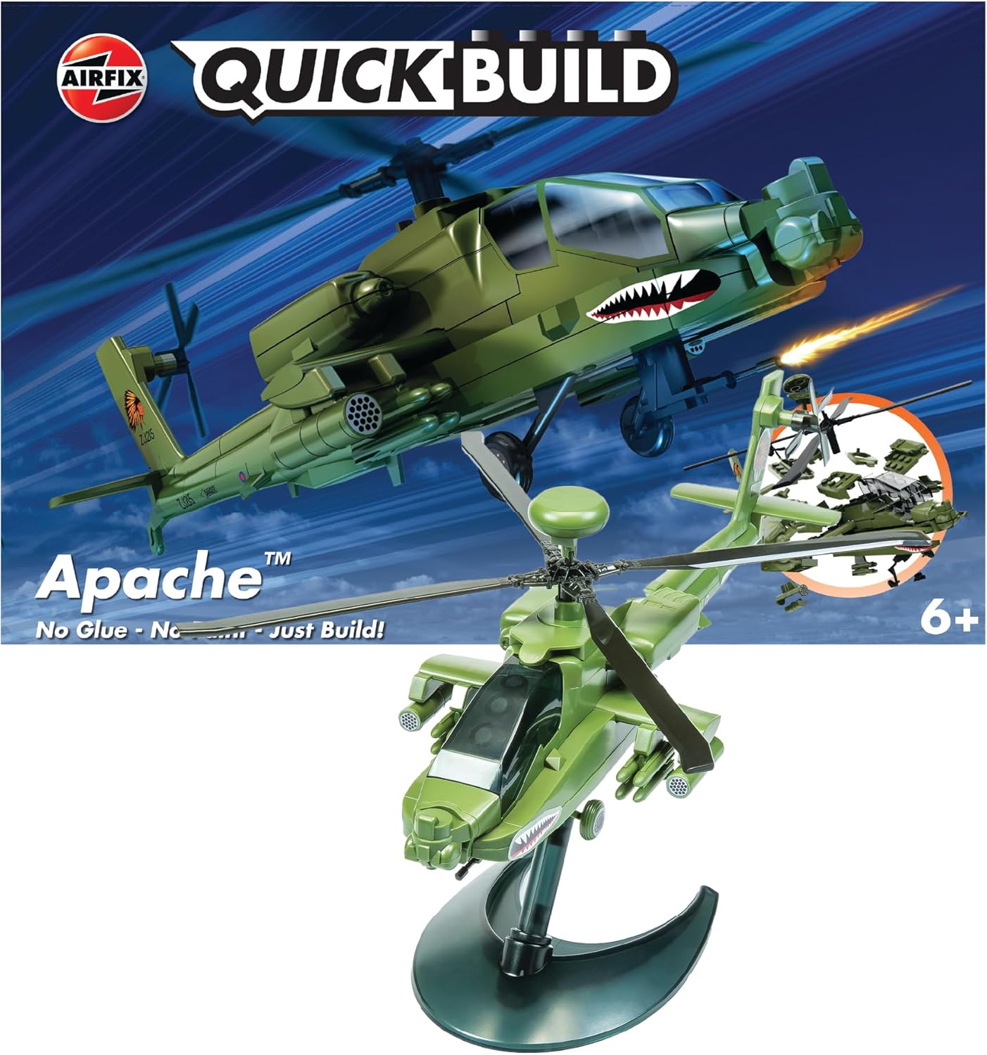 Airfix QUICKBUILD Model Aircraft Kits - J6004 Apache