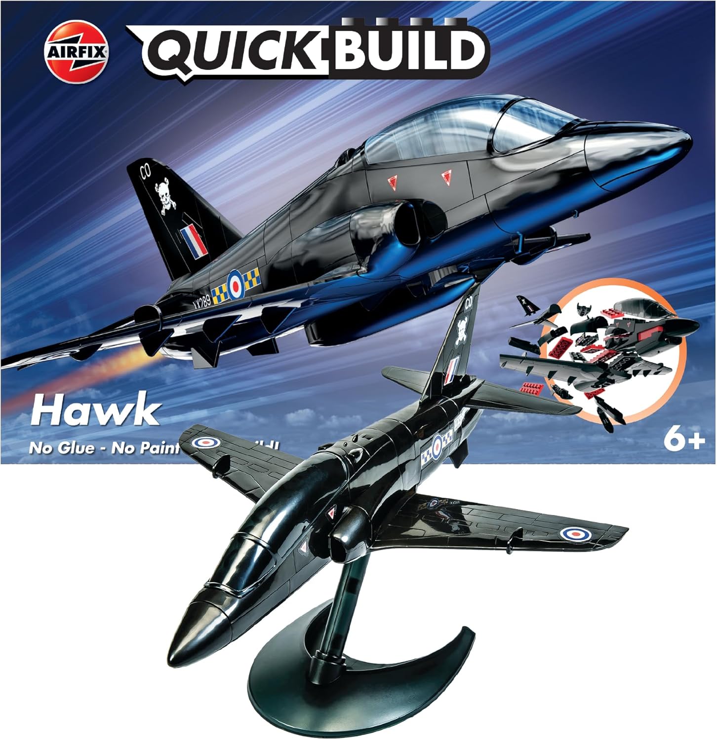 Airfix QUICKBUILD Model Aircraft Kits - BAE Hawk