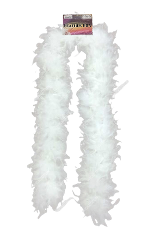 White Feather Boa