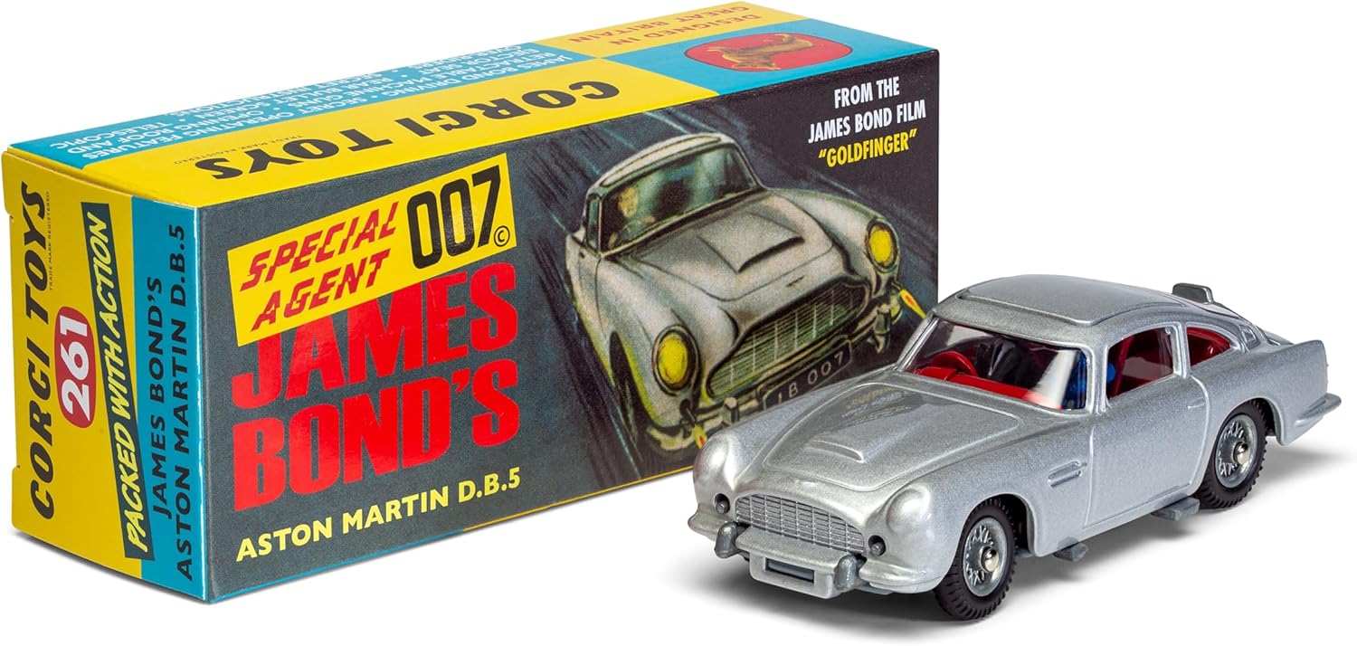 Corgi Diecast Model Cars - James Bond Aston Martin DB5