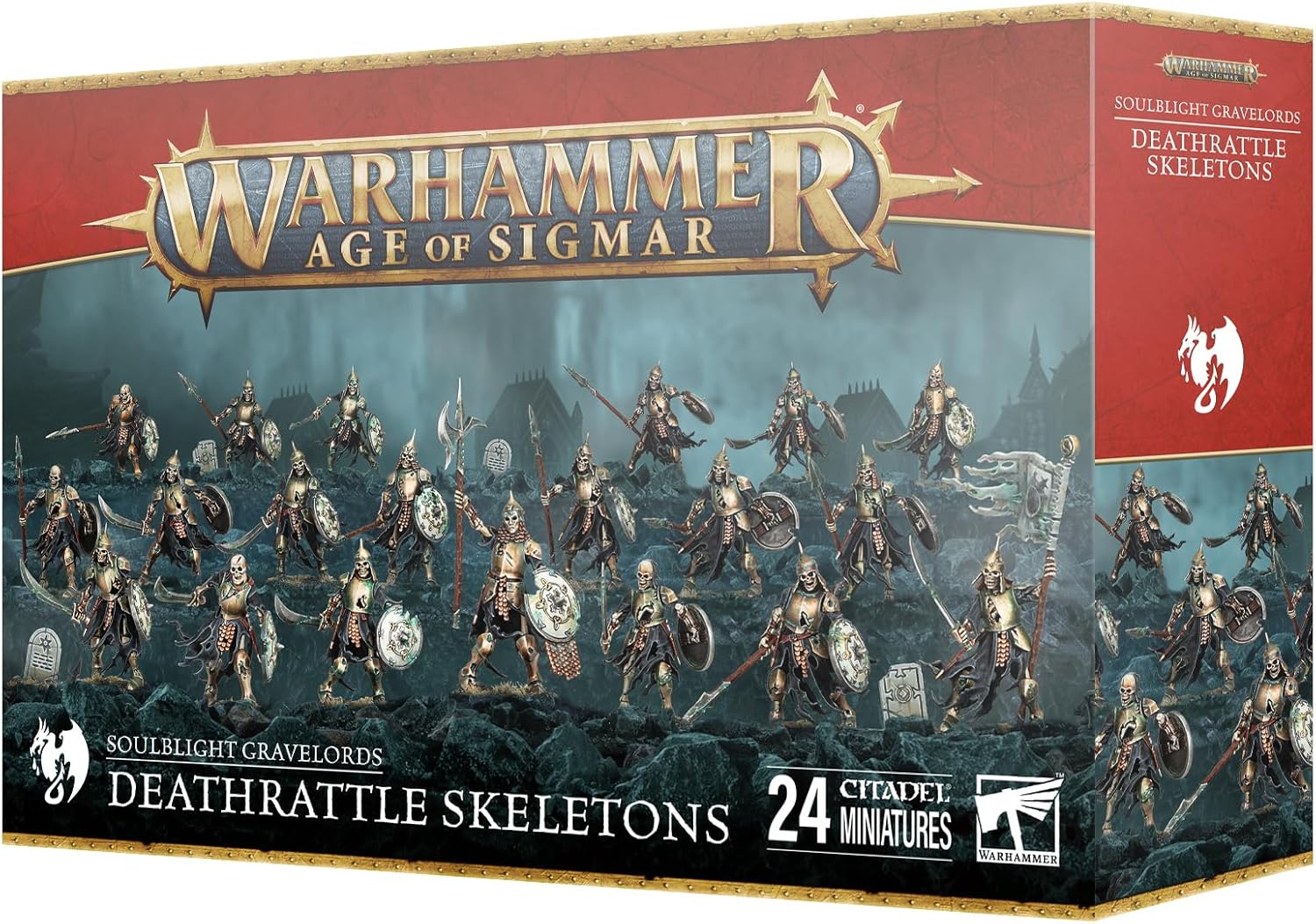 Games Workshop - Warhammer - Age of Sigmar - Soulblight Gravelords: Deathrattle Skeletons (2025 Edition)