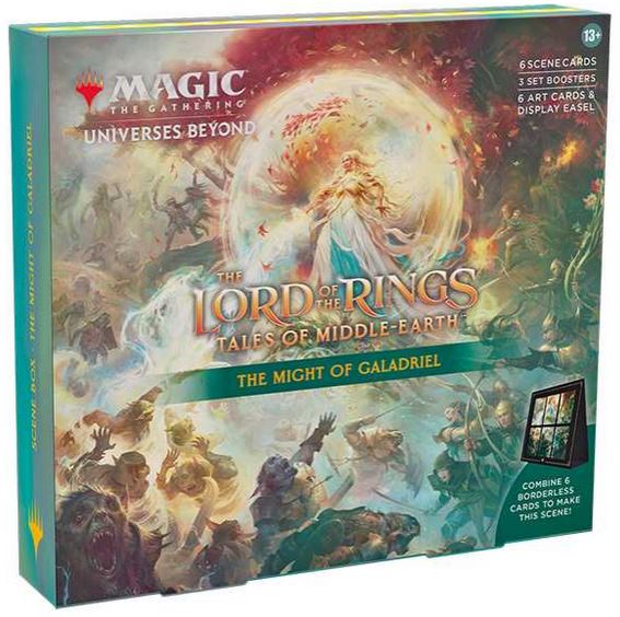 Magic: The Gathering The Lord of the Rings: Tales of Middle-earth Scene Box - The Might of Galadriel