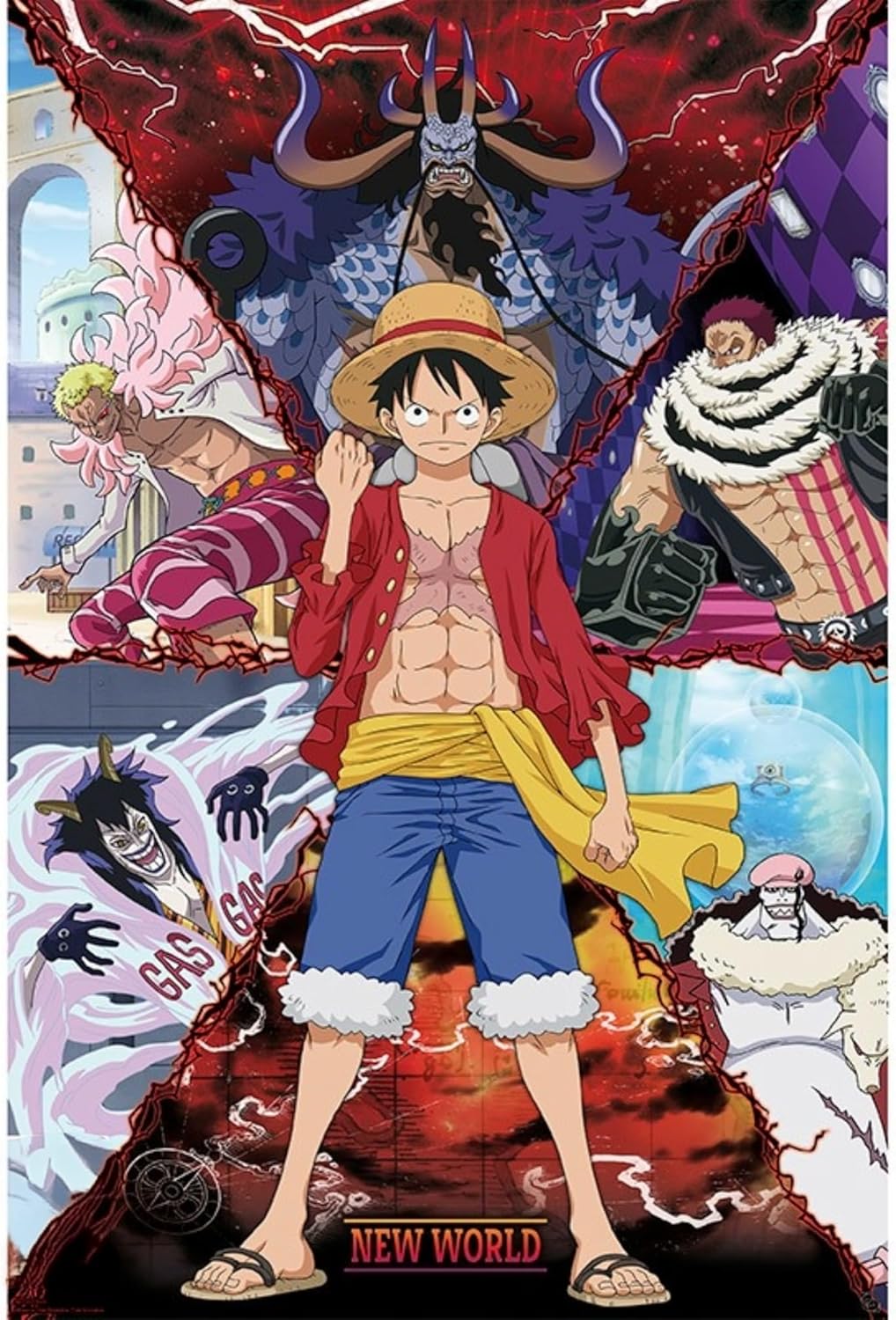 One Piece Luffy vs World 61 x 91.5cm Maxi Poster