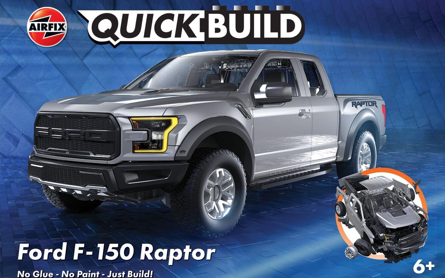 Airfix QUICKBUILD Model Car Kit - Ford F-150 Raptor