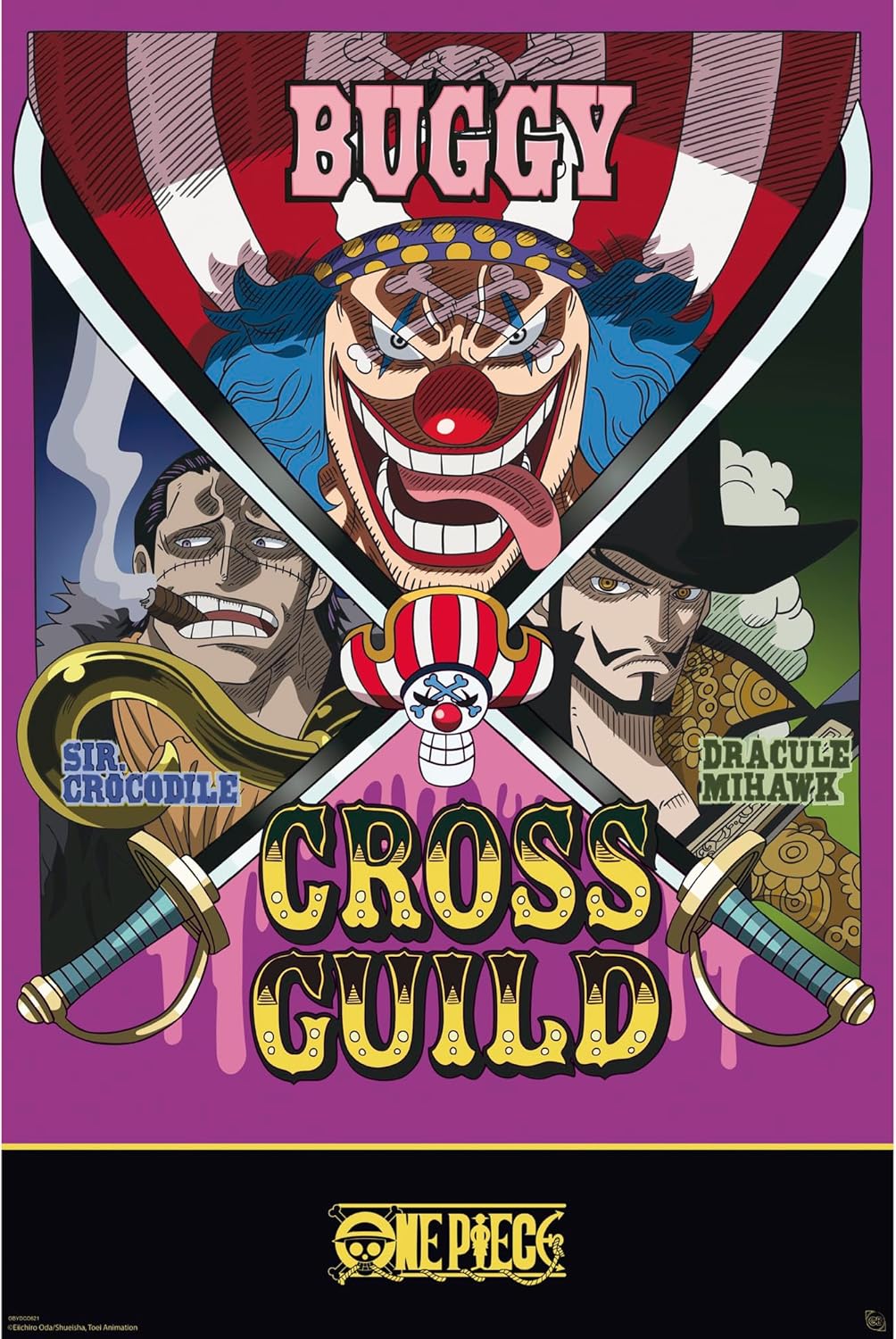 One Piece Cross Guild 61 x 91.5cm Maxi Poster