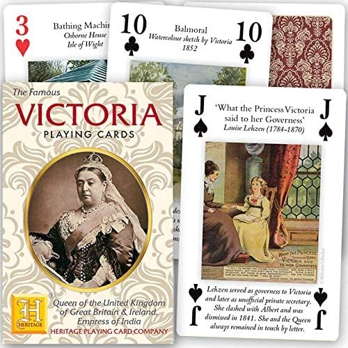 Queen Victoria (Her Life & Reign) Deck of 52 Playing Cards + Jokers