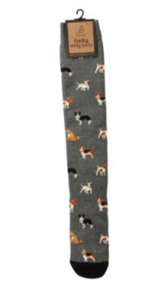 Funky Welly Socks - Doggy Divas