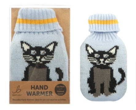 Knitted Hand Warmer - Cute Cat
