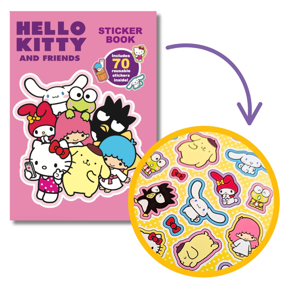 Hello Kitty and Friends Sticker Book