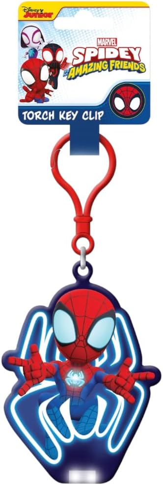 Spidey & Friends Glow Torch Key Clip