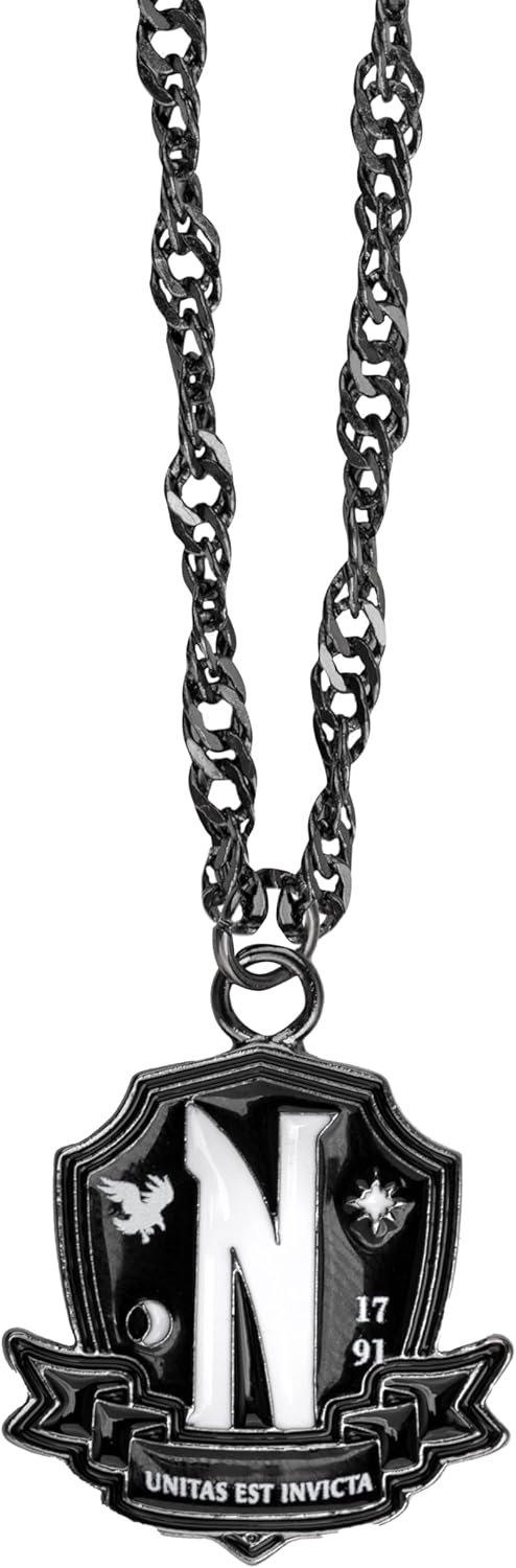 Wednesday Nevermore Academy Necklace