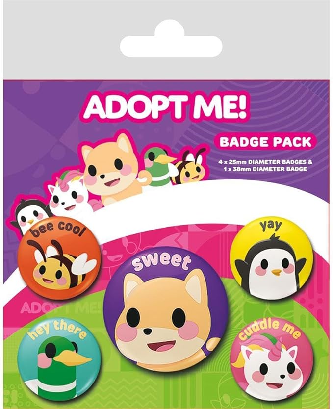 Adopt Me Core Badge (Pack of 5)