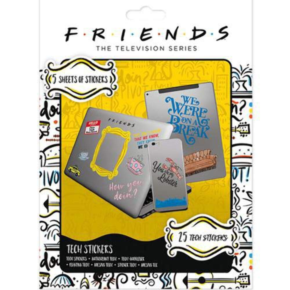 FRIENDS TECH STICKERS