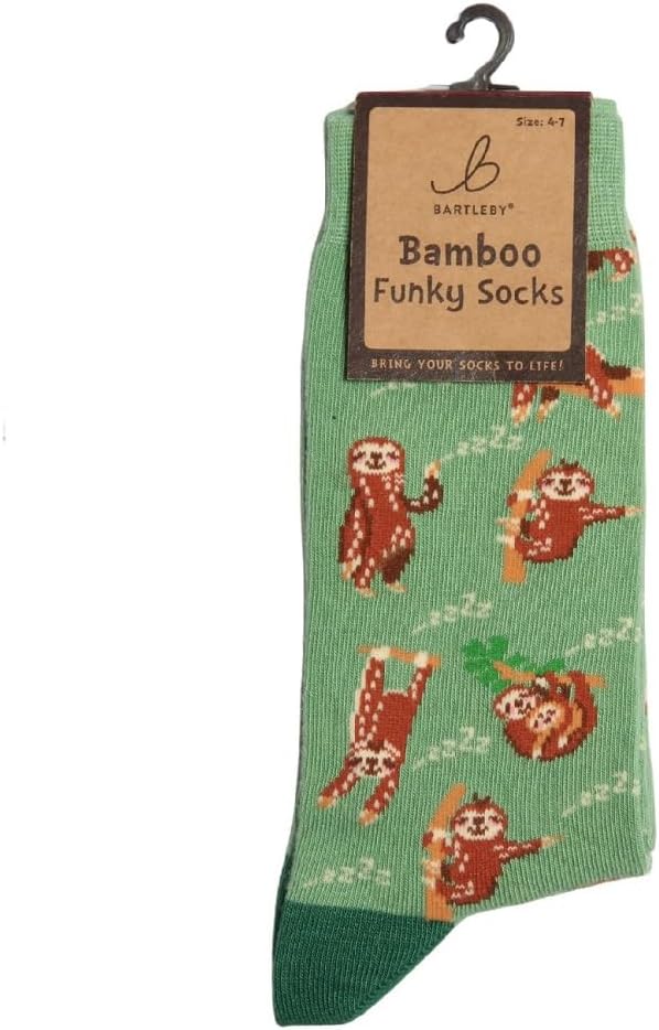 Funky Bamboo Socks - Sleepy Sloths